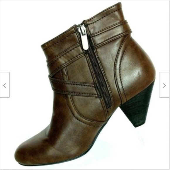 Steve Madden Women's Viccee Brown Leather Boots 7M - Picture 2 of 8